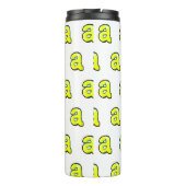 Buchstabe "a" thermosbecher (Rückseite)
