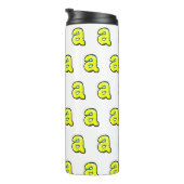 Buchstabe "a" thermosbecher (Nach rechts gedreht)