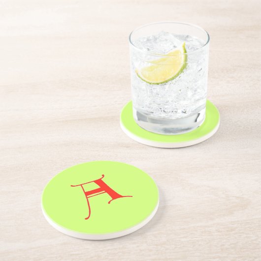 Buchstabe A Untersetzer (Seite)