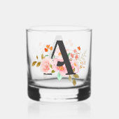 Buchstabe A Whiskyglas (Rückseite)