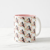 Buchstabe A Zweifarbige Tasse (VorderseiteRechts)