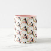 Buchstabe A Zweifarbige Tasse (Mittel)