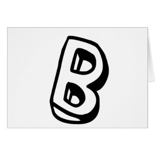 Buchstabe B