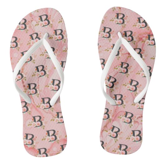 Buchstabe B Badesandalen (Fußbett)