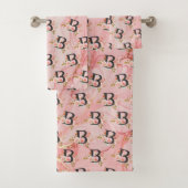 Buchstabe B Badhandtuch Set (Insitu)