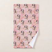 Buchstabe B Badhandtuch Set (Handtuch)