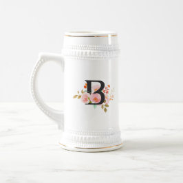 Buchstabe B Bierglas
