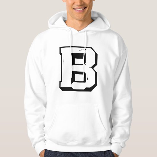 Buchstabe B: Bold, Brilliant and Beyond! Hoodie (Vorderseite)