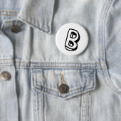 Buchstabe B Button (Beispiel)