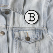 Buchstabe B Button (Beispiel)