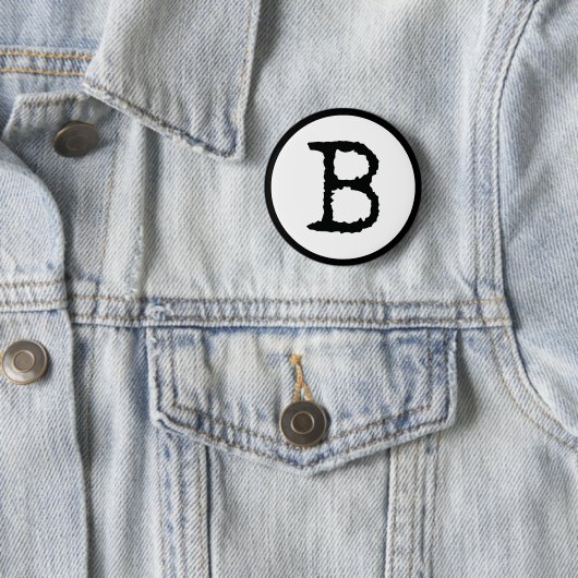 Buchstabe B Button (Beispiel)