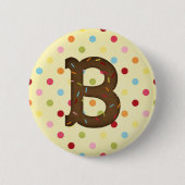 Buchstabe B Button (Vorderseite)