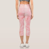 Buchstabe B Capri Leggings (Rückseite)