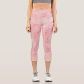 Buchstabe B Capri Leggings (Vorderseite)