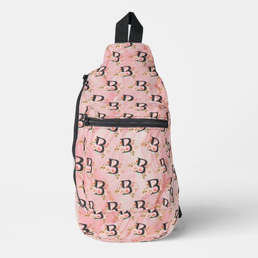 Buchstabe B Crossbody Bag (Vorderseite)