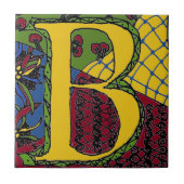 Buchstabe B Fliese (Vorderseite)