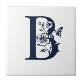 Buchstabe B Fliese