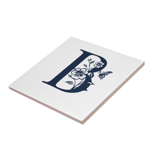 Buchstabe B Fliese (Seite)