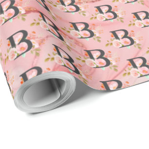 Buchstabe B Geschenkpapier