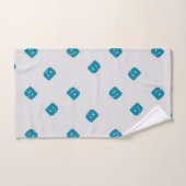 Buchstabe B grau Handtuch (Handtuch)