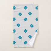 Buchstabe B grau Handtuch (Handtuch)