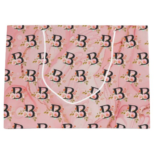 Buchstabe B Große Geschenktüte (Vorderseite)