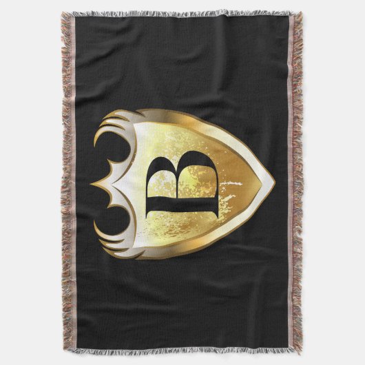 Buchstabe B Hauptstadt Alphabet Decke (Vorderseite Vertikal)