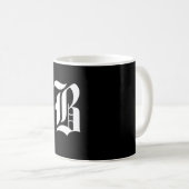 Buchstabe B Kaffeetasse (VorderseiteRechts)