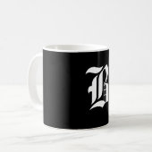 Buchstabe B Kaffeetasse (Vorderseite Links)
