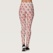 Buchstabe B Leggings (Rückseite)