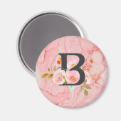 Buchstabe B Magnet (Vorderseite/Rückseite)