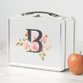 Buchstabe B Metall Brotdose (Beispiel)