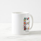 Buchstabe B | Monogramm-I-Tasse für den Blasenbrie Kaffeetasse (VorderseiteRechts)