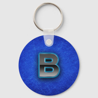 Buchstabe B - neunblaue Ausgabe Schlüsselanhänger