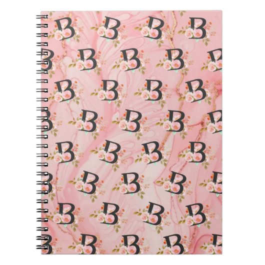 Buchstabe B Notizblock (Vorderseite)