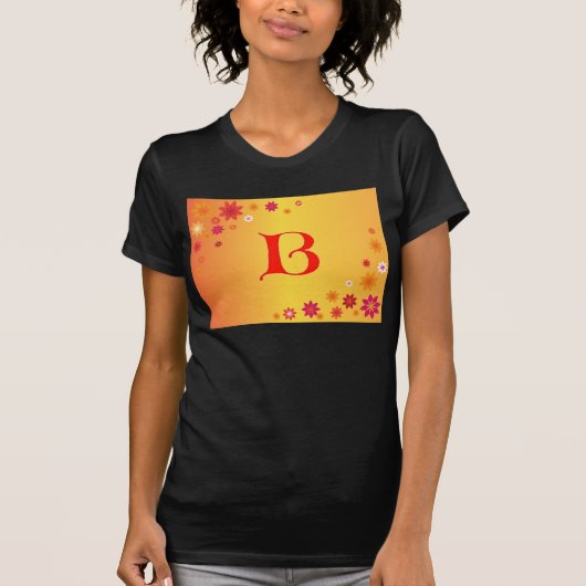 Buchstabe B Shirt (Vorderseite)