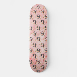 Buchstabe B Skateboard