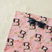 Buchstabe B Strandtuch (Beispiel)