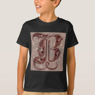Buchstabe B T-Shirt
