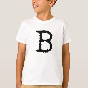 Buchstabe B T-Shirt