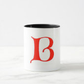 Buchstabe B Tasse (Zentrum)