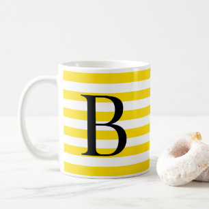 Buchstabe B Tasse mit Zeichen