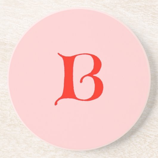 Buchstabe B Untersetzer (Vorne)