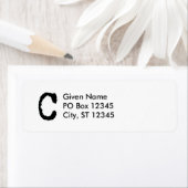 Buchstabe C (Insitu)