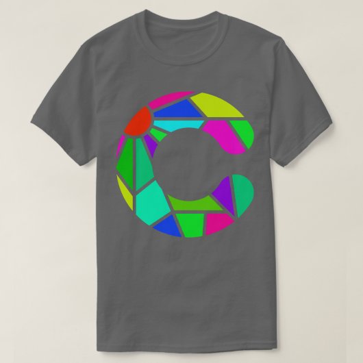 Buchstabe C 1 T-Shirt (Design vorne)