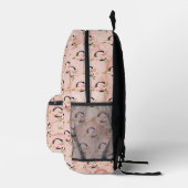Buchstabe C Bedruckter Rucksack (Rechts)