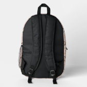 Buchstabe C Bedruckter Rucksack (Rückseite)