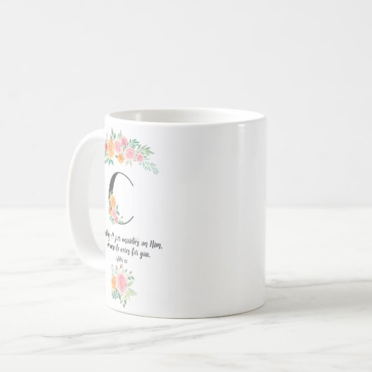 Buchstabe C, Biokotierungsanführungszeichen Tasse (Vorderseite Links)
