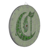 Buchstabe C Dartscheibe (Vorderseite Links)