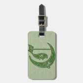 Buchstabe C Gepäckmarke Gepäckanhänger (Vorderseite vertikal)